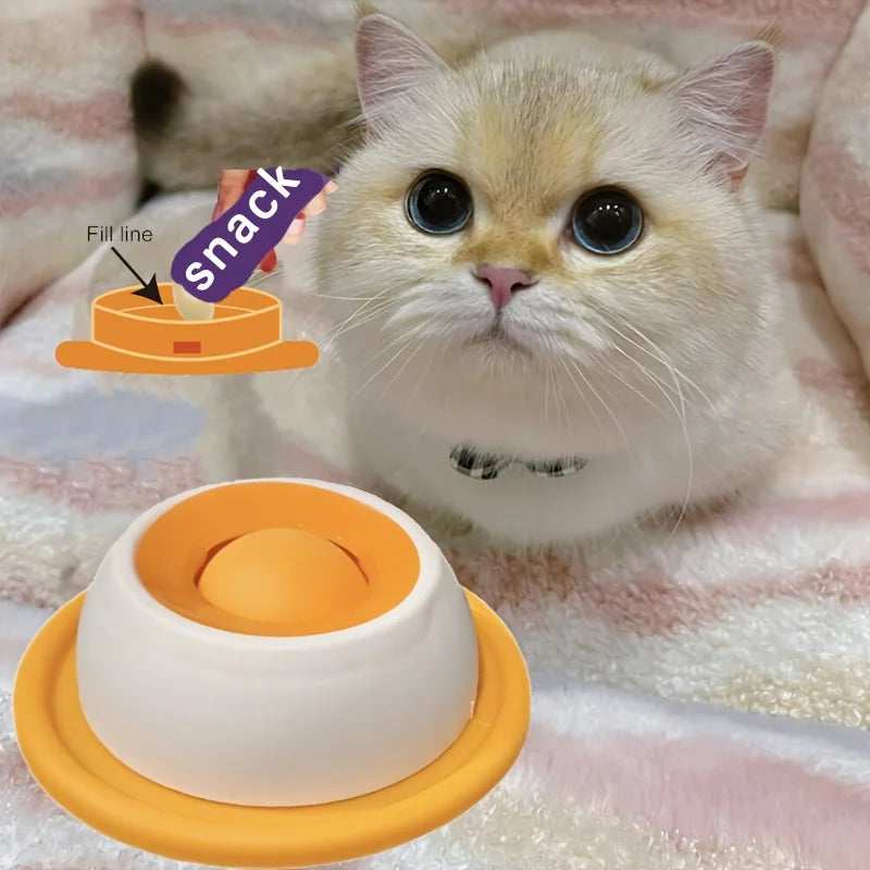 Pet Lick Mat Yogurt Licking Plate Slow Feeder for Dogs & Cats - Interactive Snack Bowl, Promotes Dental Health, Pet Licking Mat Dureve