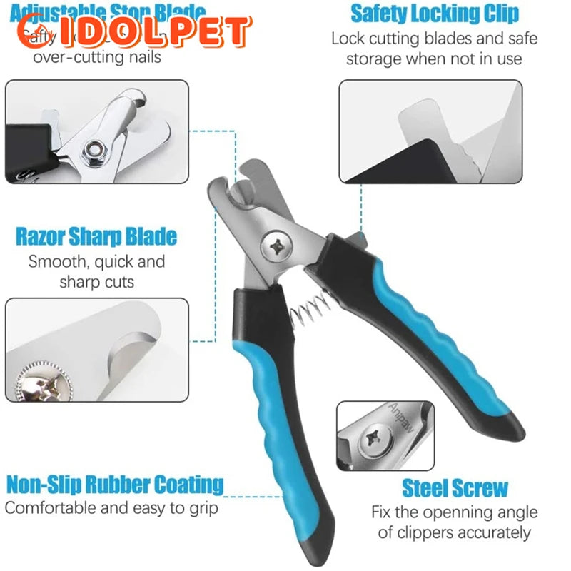 Pet Nail Clipper with Safety Guard for Dogs & Cats My Store 2