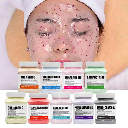 Jelly Mask for Facial Professional Rose Smooth Face Mask Skin Care, Hydrated Nourished Hydro Jelly Mask Powder,Gel Peel Off Mas