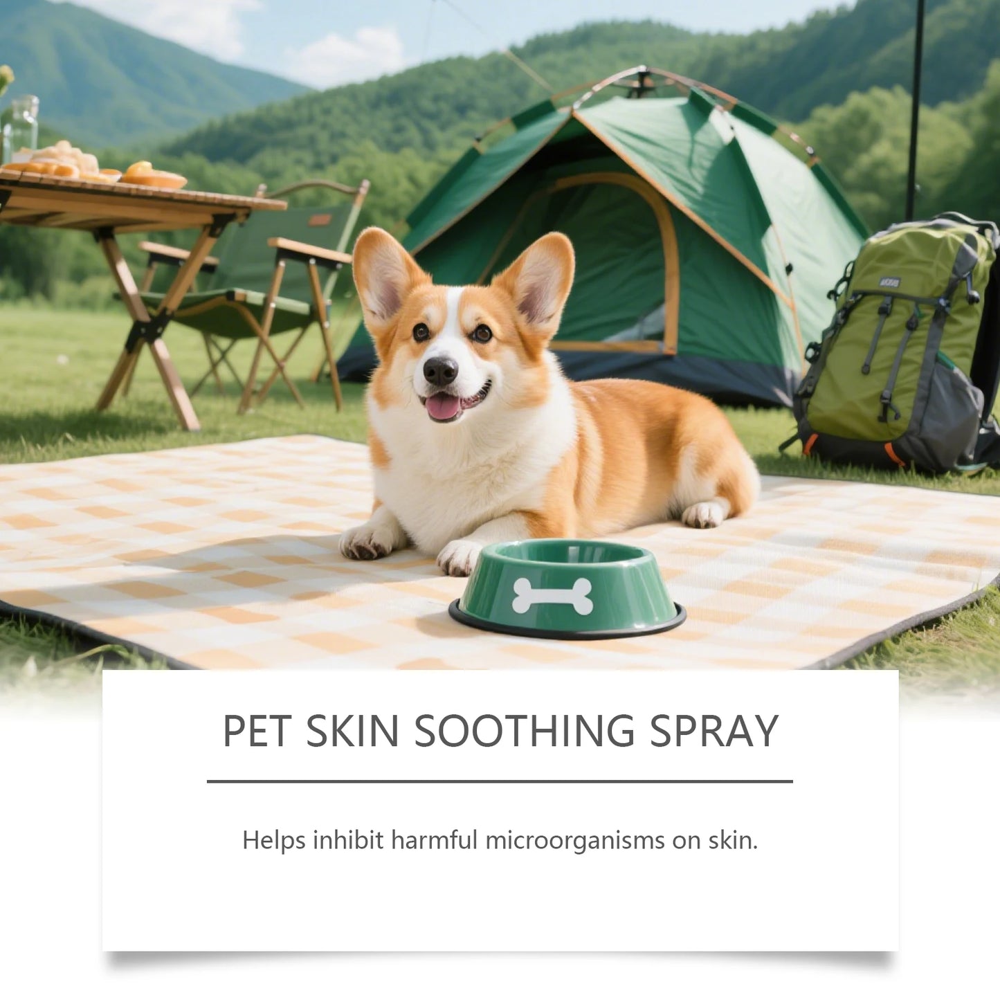 Pet Skin Care Spray - Gentle Cleaning and Care for Cat and Dog Skin, Specially Designed Pet Care Spray