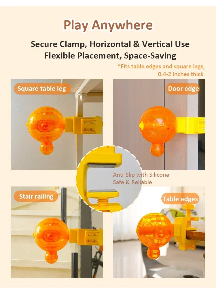 Pet Self-Service Feeder Dog Feeder Ball, Slow Food Dispenser Toy Pet Reward Machine for Small Dogs & Cats Anti-Gulping