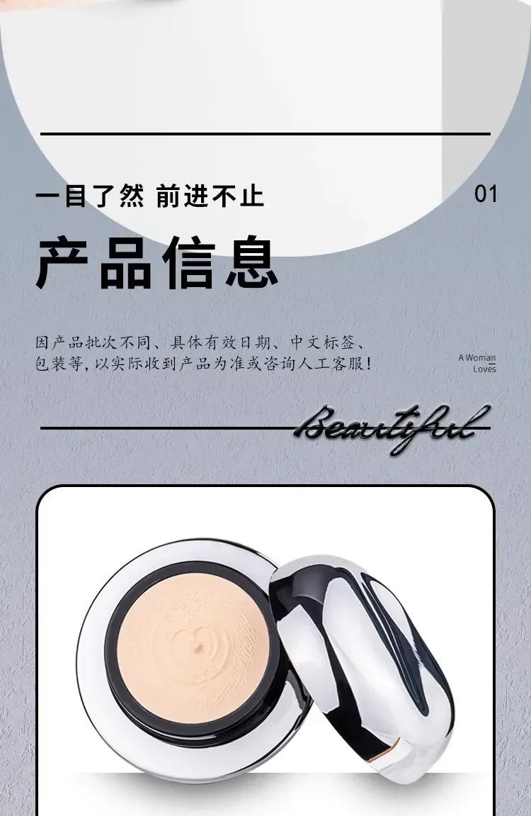 MARIE DALGAR Liquid Foundation 900 Mesh Foundation Cream Full Coverage Makeup Concealer Long-Lasting Rare Beauty Cosmetics