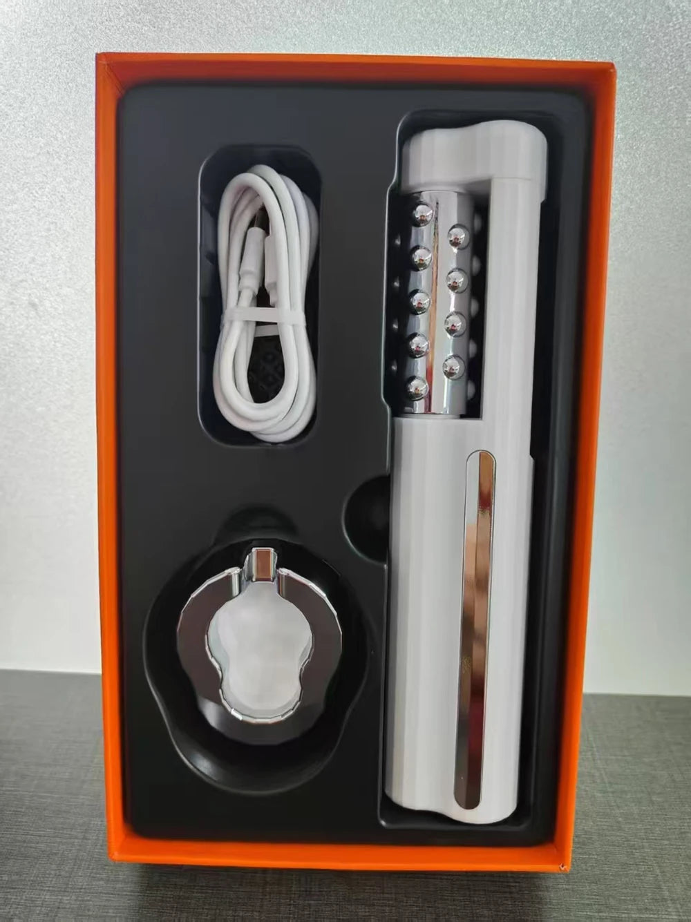2026 Latest Facial Rolling Massager Device Heated Roller Firming Face EMS 360 Rotating Wrinkle Remover Improve Facial Depression