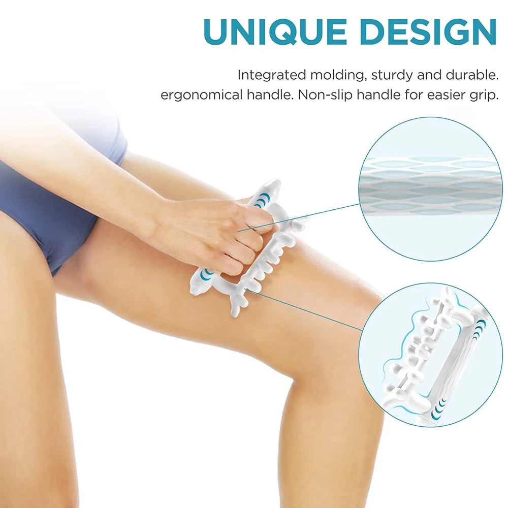 Fascia Massage Tool - Mimic Natural Myofascial Release,Manual Trigger Point & Deep Tissue Cellulite Massager Tool for Full Body
