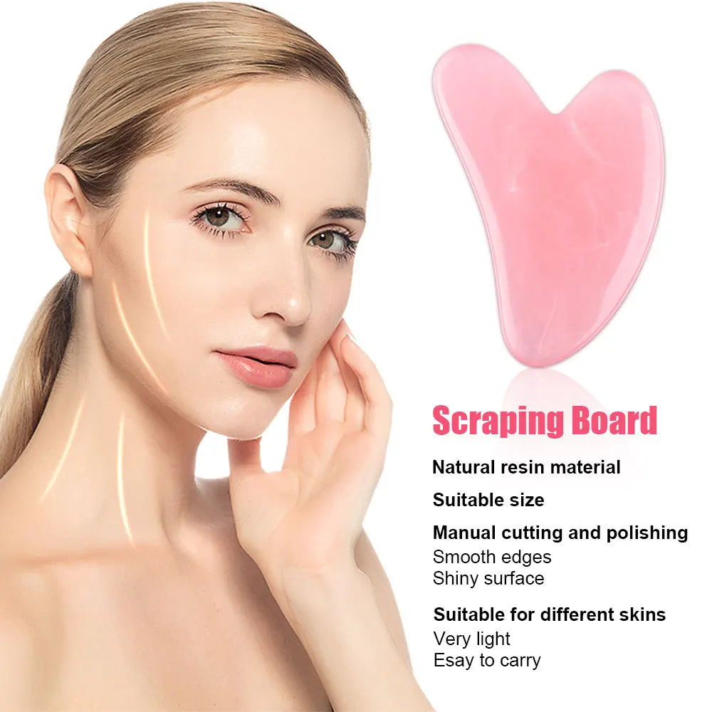 Y Shape 3D Roller Face & Neck Massager with Gua Sha Tool My Store 2