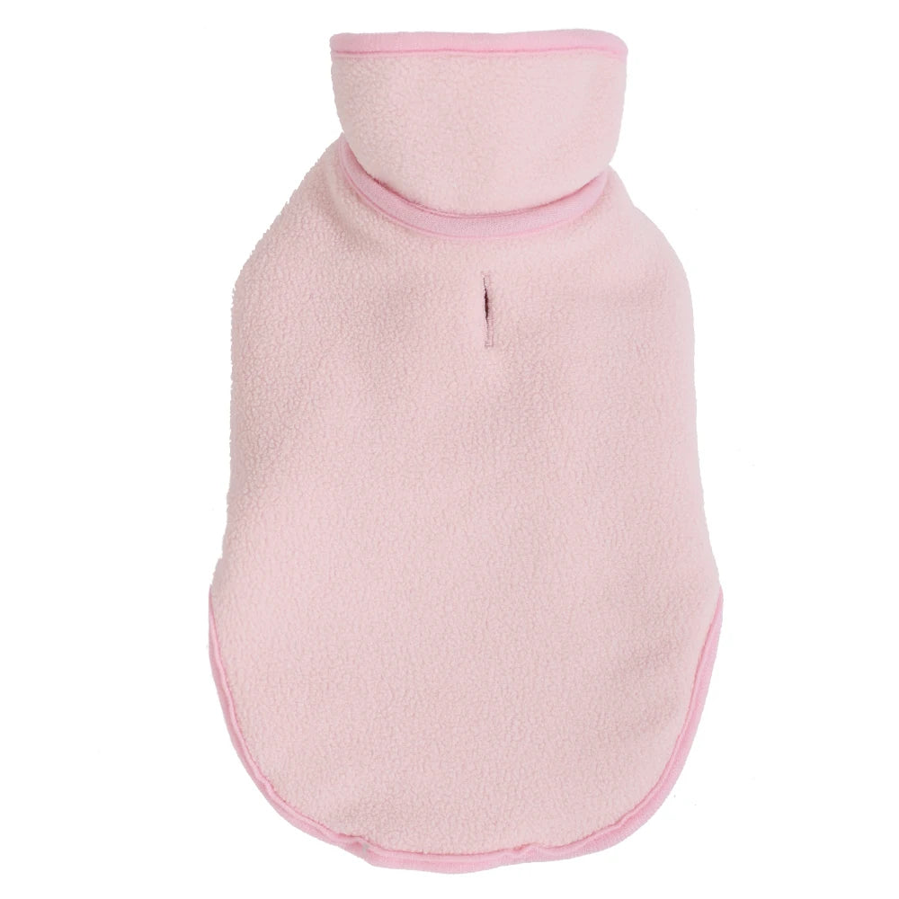 Pet Cat Clothes Fleece Reversible Jacket Sweater For Cats Dogs Soft Fleece Winter Warm Kitten Puppy Padded Vest Apparel Costume