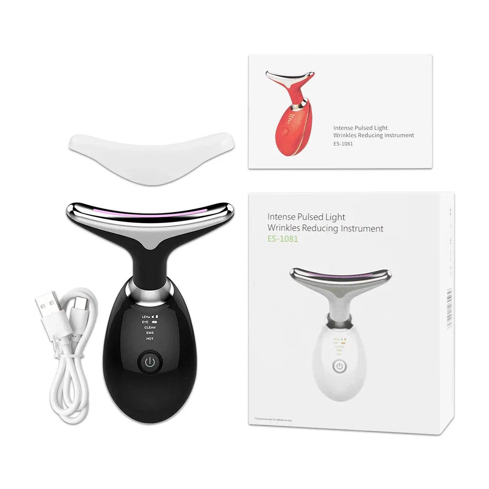 EMS Face & Neck Lift Beauty Massager with LED Therapy My Store 2