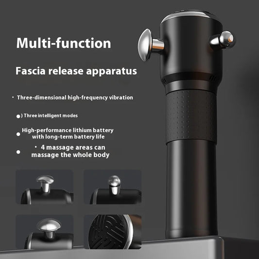 Multi-function Fascia Release Instrument Three-dimensional High-frequency Vibration 4 Massage Areas Full Body Massage 3 Gear