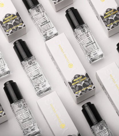 Makeup Mixing Liquid - Revives Dry Gel Liners & Transform Powder to Cream for Eyeshadow & Blush, Multi-Use Primer & Sealer