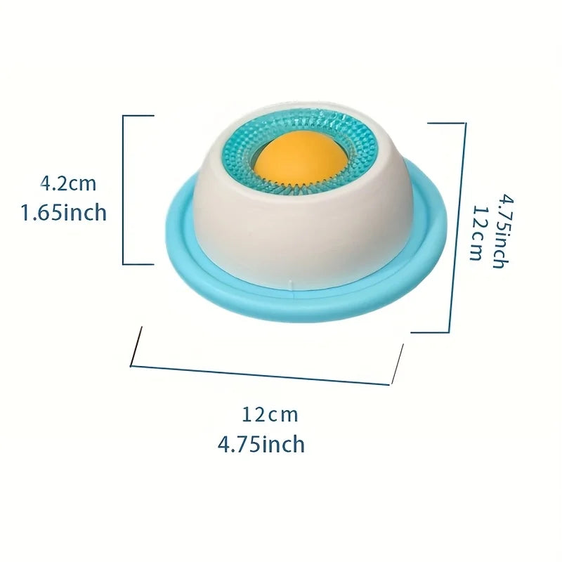 Pet Lick Mat Yogurt Licking Plate Slow Feeder for Dogs & Cats - Interactive Snack Bowl, Promotes Dental Health, Pet Licking Mat Dureve