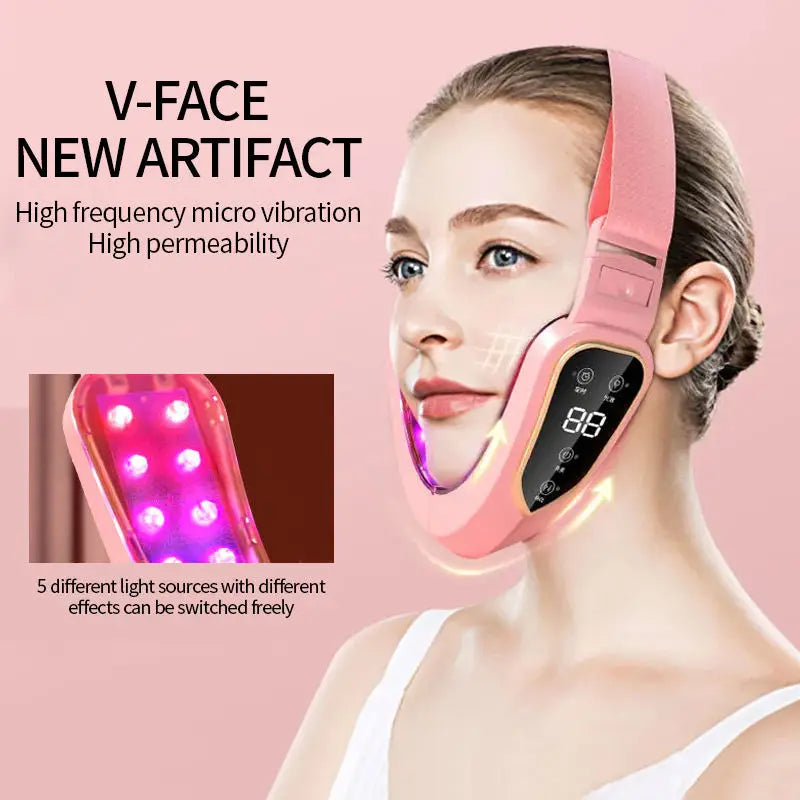 LED Photon Therapy Facial Lifting & Slimming Massager My Store 2