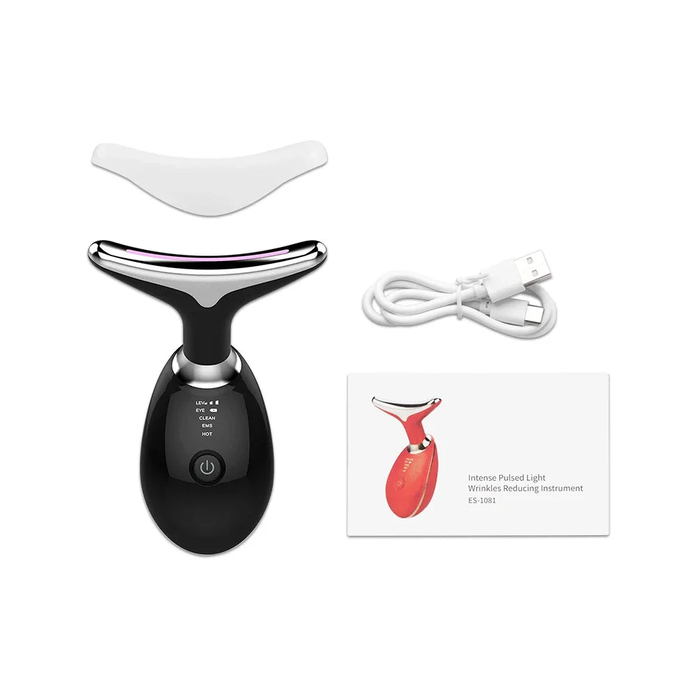 EMS Face & Neck Lift Beauty Massager with LED Therapy My Store 2