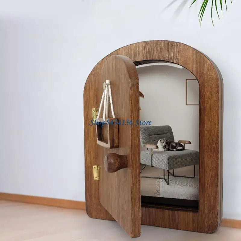 Pet Access Door for Apartment Villas and Commercial Use Providing Convenient Outdoor Exploration for Small Dog Cats Dureve