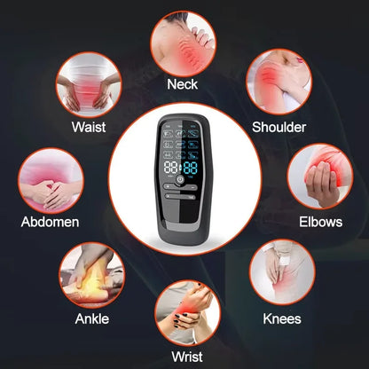 Microcurrent Muscle Stimulator Ems Pulse Massage Physiotherapy Device Muscle Training Slimming Machine Massager Pain Relief