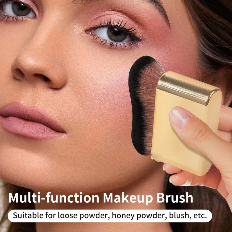 MAANGE Large Makeup Brushes for Contouring Tanning Liquid Foundation Cream Blush Soft Bristle Multi-purpose Makeup Tool for Days