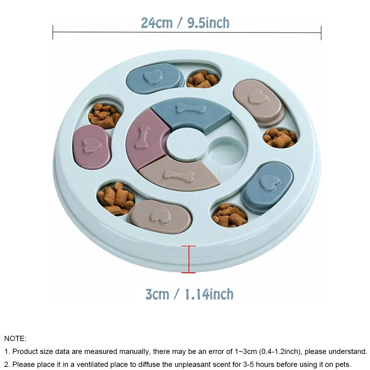 A Dog Food Hiding Bowl, Slow Food Training, Dog Educational Toy To Relieve Boredom, Interactive Educational Feeding Toy