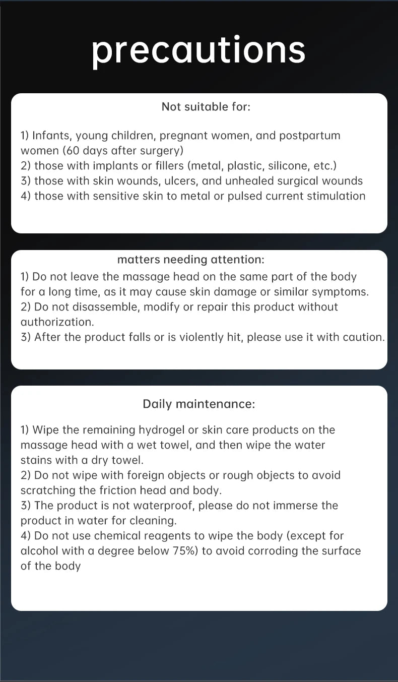 EMS Electric Fascia Scraper Micro Current Compression Muscle Vibration Relaxation Massager Body Lifting Scraper Massage Knife