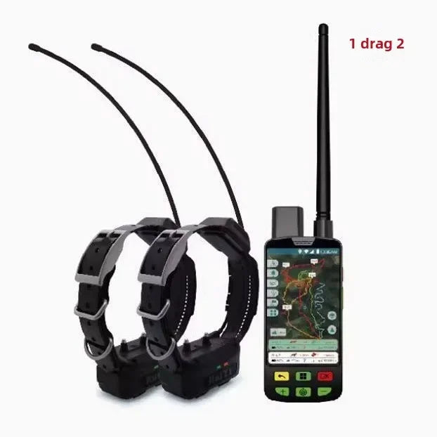 Eseek GPS Hunter Dog Tracker for Hunting Dogs Pet Training Supplies With Handheld And 2 Training Collars