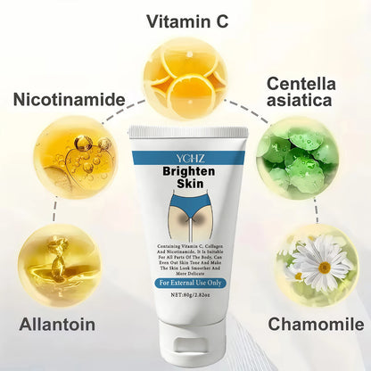 Skin Brightening Cream, Skin Brightening Moisturizing Cream, Deep Hydration, Refreshing and Non-Sticky, Moisturizing Skin Care Cream, Skin Care 80g