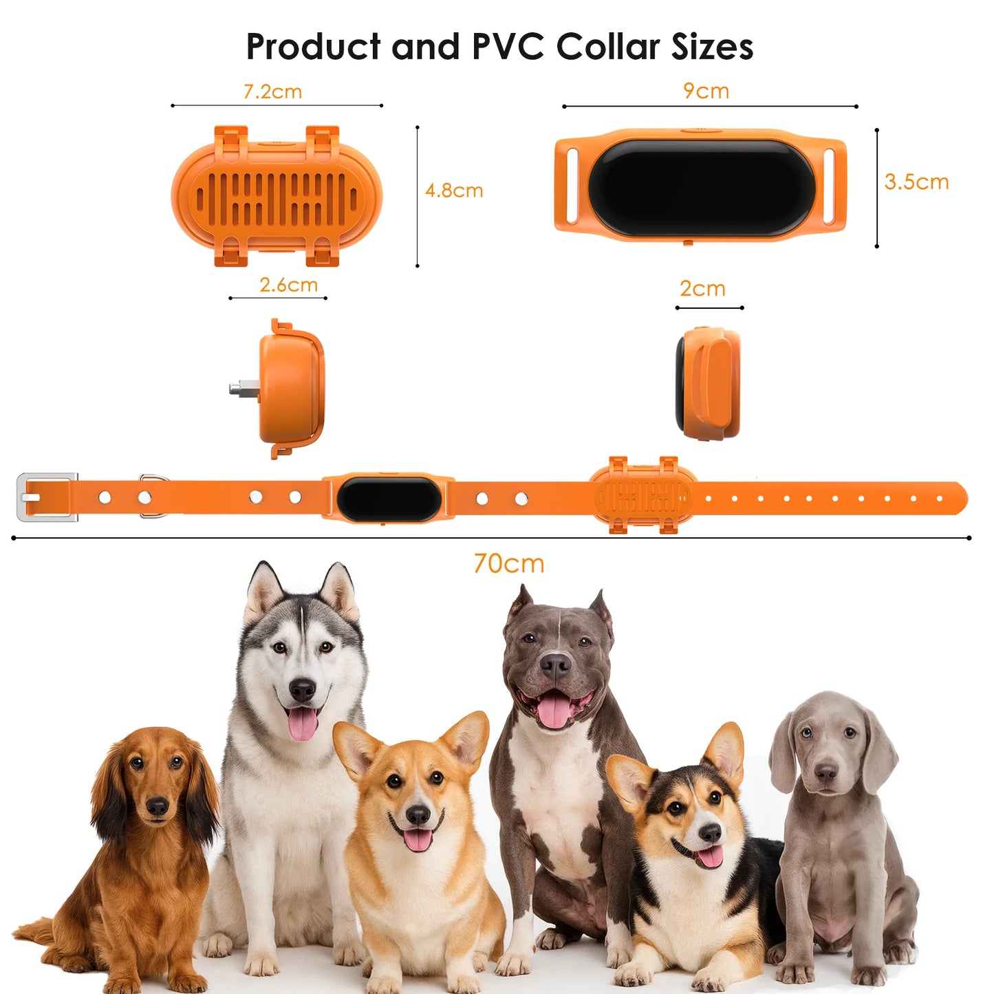 2026 Real-Time GPS Pet Collar Tracker Health Monitoring & Step Counting for Dogs and Cats