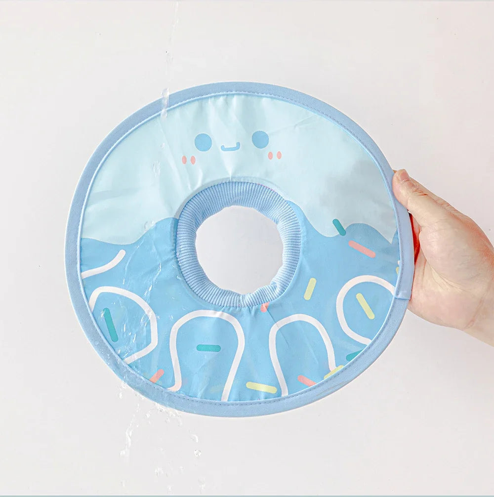 Pet Collar Anti Bite Surgical Anti Lick Wound Healing Protection Sunflower Shaped Cat Recovery Collar Elizabethan Collar