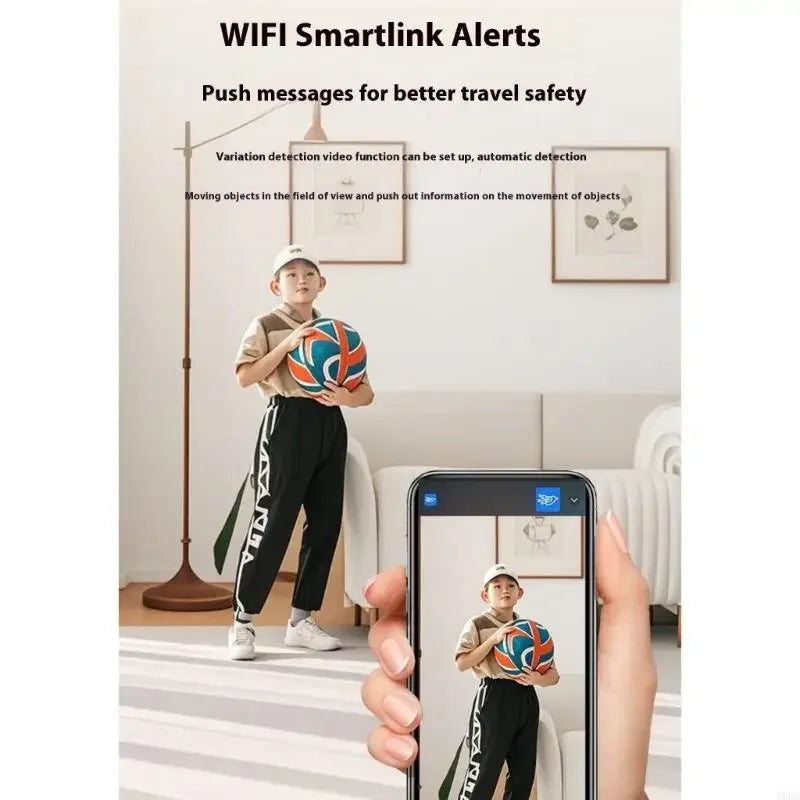 360 Degree Rotating Pet Camera with Two Way Talk Function and Night Detection Robot Cameras for Home Security Dureve