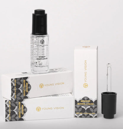 Makeup Mixing Liquid - Revives Dry Gel Liners & Transform Powder to Cream for Eyeshadow & Blush, Multi-Use Primer & Sealer