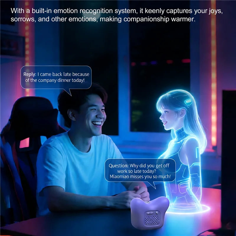 AI Smart Electronic Pet | Smart Voice Chatbot,Rsonalized AI Companion,Emotional Interaction,Chatbot AI Deepseek,Holiday Gifts Dureve
