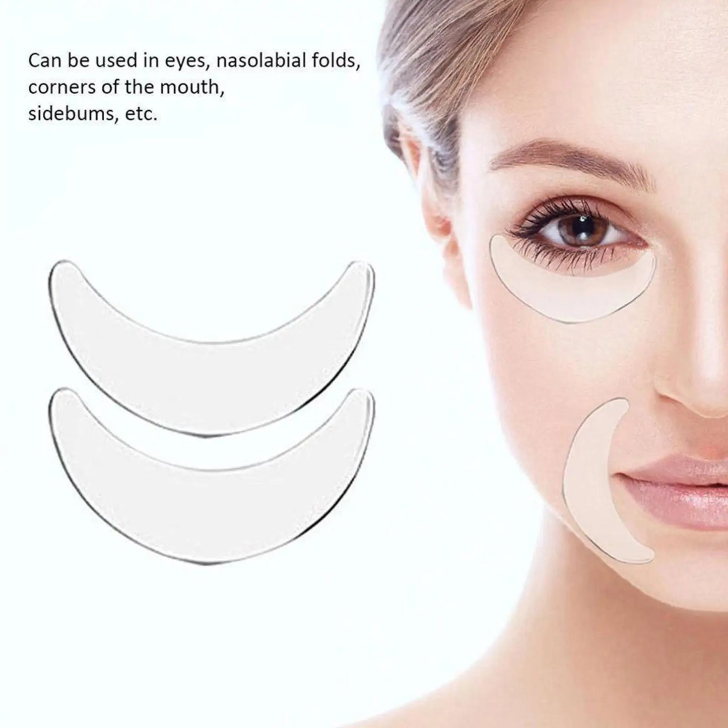 Anti Wrinkle Forehead Patch Forehead Line Removal Gel Patch Eye Mask Firming Lift Up Mask Stickers Anti-aging Face Skin Care