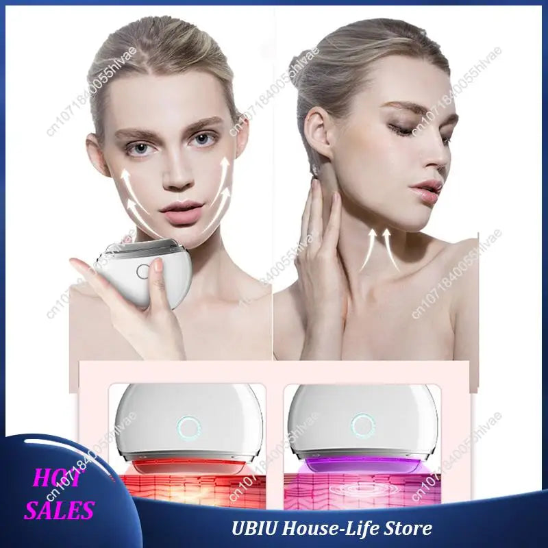 Electric Facial Massager With 3 Levels Of Heating And Anti-Aging, Neck And Face Lifting-Best Selling