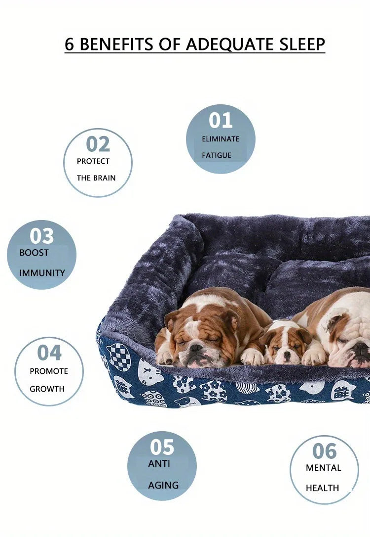Pet Dog Bed Sofa Mats Winter Pet Products Coussin Chien Accessories Dogs Basket Supplies For Large Medium Small House Cat Bed Dureve
