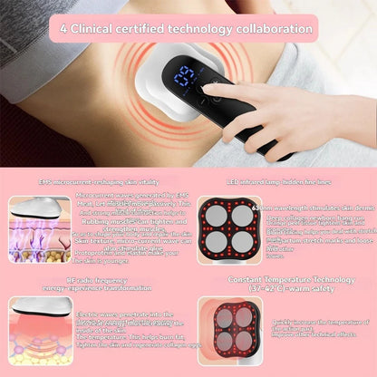 Masseur Electrique Pour le Corps, Dissolvant de graisse, Pour le ventre, la taille, les bras, les jambes et les fesses levage