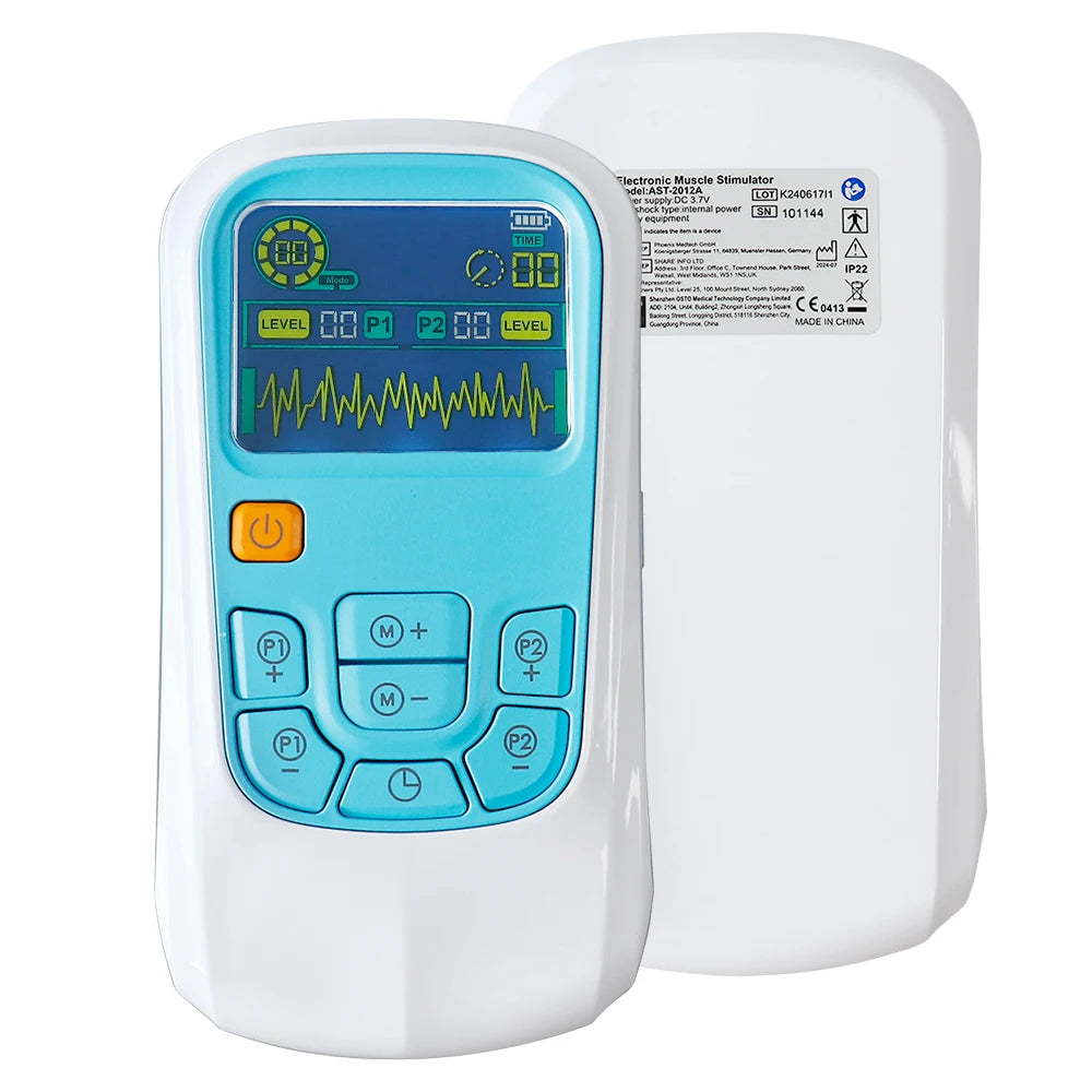 25 Modes 50 Levels EMS Tens Electroestimulador Muscular Massager Neck Shoulder Back Pain Relief Electric Physiotherapy Massage