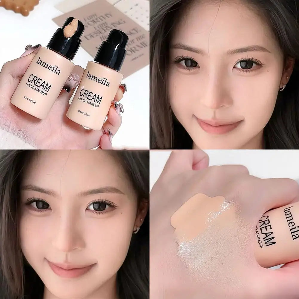 Matte BB Cream Foundation – Long-Lasting Hydrating Formula with Buildable Coverage, Natural Smooth Finish, Waterproof Non-Sticky
