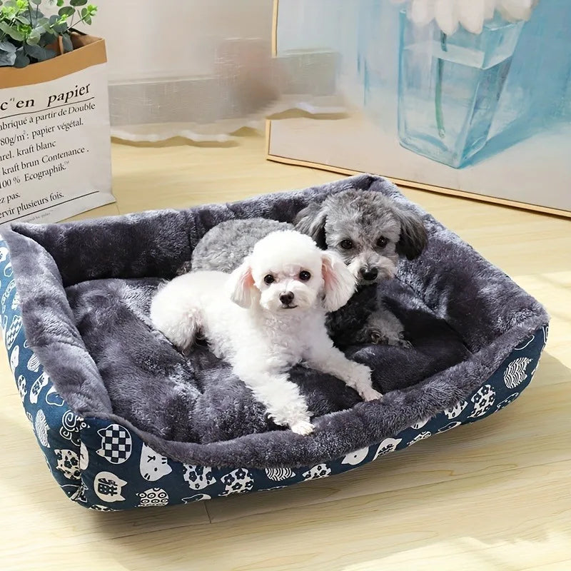 Pet Dog Bed Sofa Mats Winter Pet Products Coussin Chien Accessories Dogs Basket Supplies For Large Medium Small House Cat Bed Dureve
