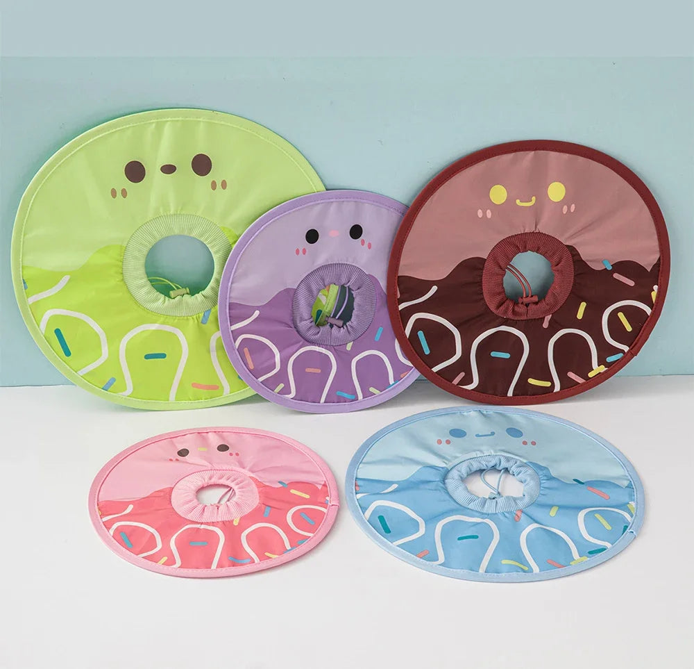 Pet Collar Anti Bite Surgical Anti Lick Wound Healing Protection Sunflower Shaped Cat Recovery Collar Elizabethan Collar