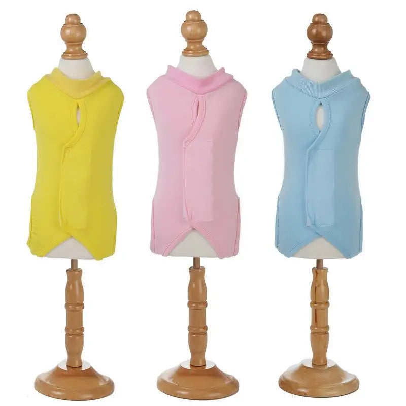 Pet Anti-licking Sterilization Cat Surgery Suit for Small Medium Dog Vest Four-legged Jumpsuit Puppy Kitten Clothes Chihuahua