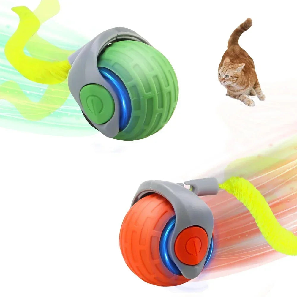 Speedy Tail 2.0 Automatic Interactive Cat Toy Ball My Store 2