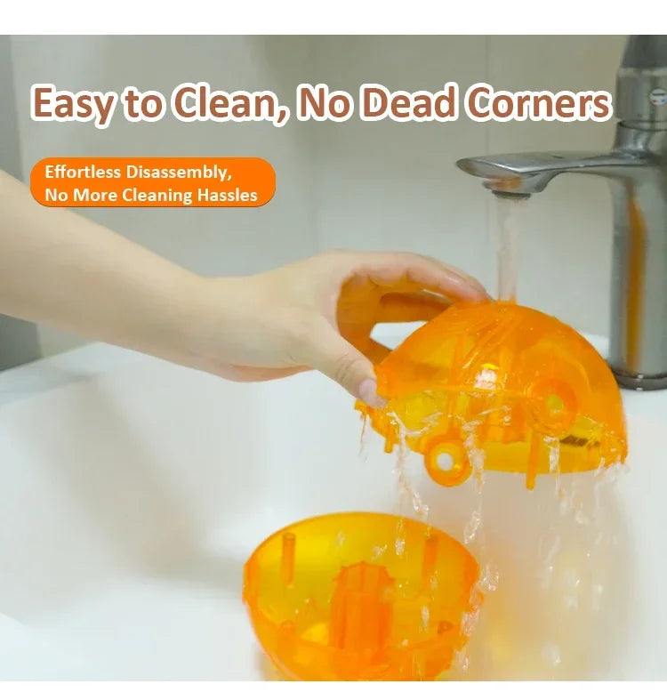 Pet Self-Service Feeder Dog Feeder Ball, Slow Food Dispenser Toy Pet Reward Machine for Small Dogs & Cats Anti-Gulping