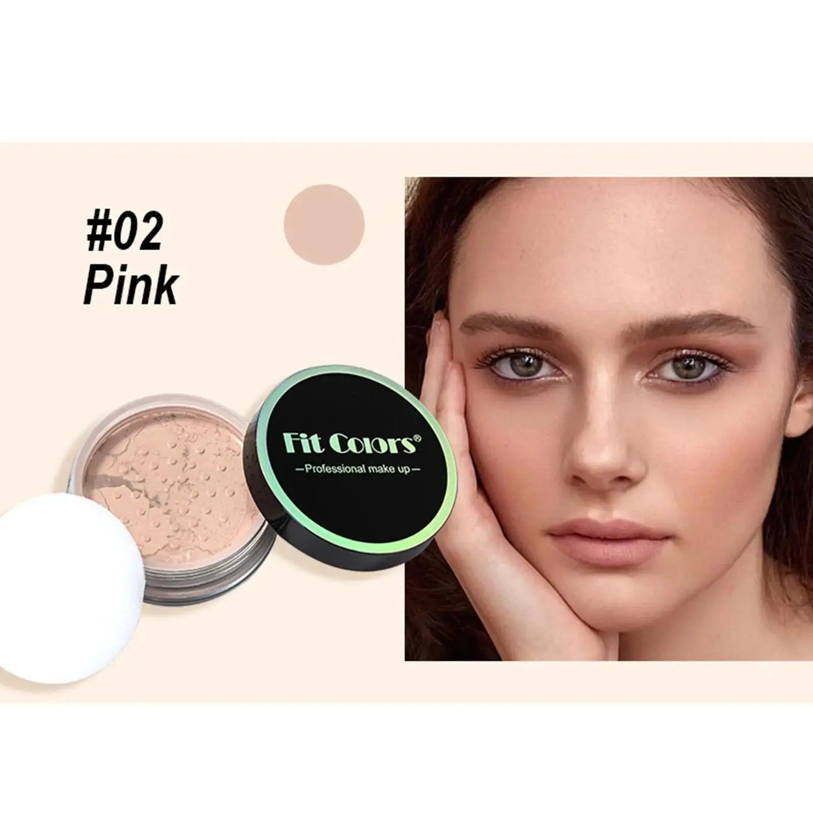 Korean Loose Powder Brightening Concealer Compact Foundation My Store 2