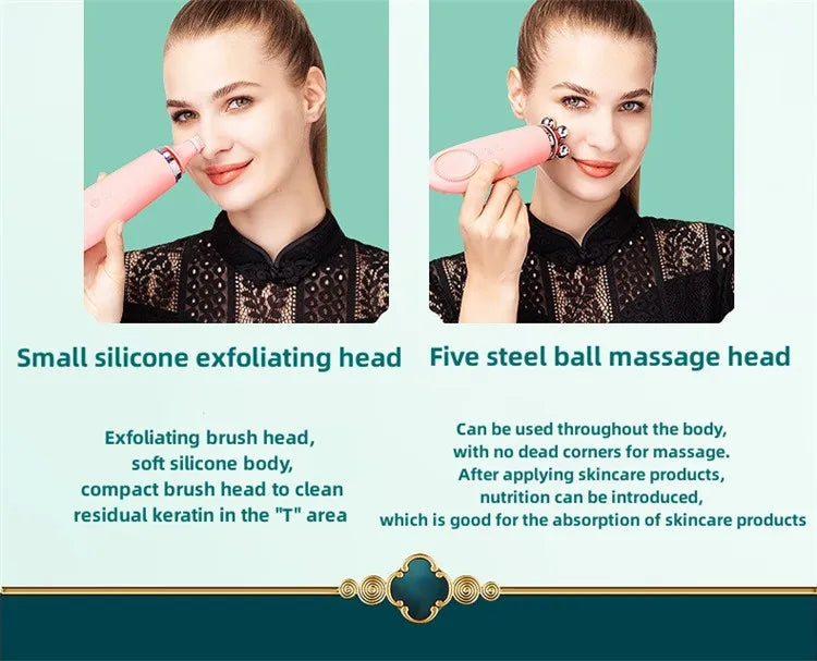 Wholesale 4 In 1 Logo Waterproof Pore Deep Cleaning Machine Soft Silicones Facials Cleansers Brush Electrics