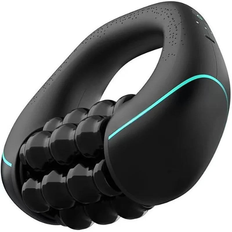 Electric Rolling Massager for Muscle Recovery & Pain Relief - Handheld Deep Tissue Massage Roller for Legs, Arms, Back