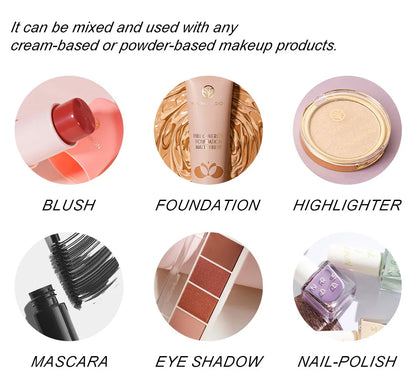Makeup Mixing Liquid - Revives Dry Gel Liners & Transform Powder to Cream for Eyeshadow & Blush, Multi-Use Primer & Sealer
