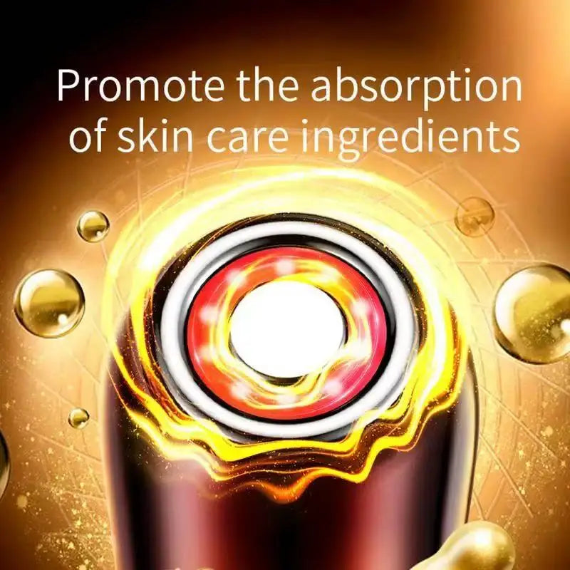 At-Home Microcurrent Facial Device with Light Therapy – Anti-Aging Skin Tightening Massager