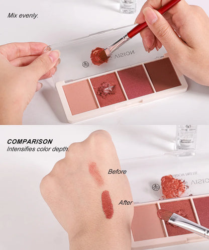 Makeup Mixing Liquid - Revives Dry Gel Liners & Transform Powder to Cream for Eyeshadow & Blush, Multi-Use Primer & Sealer