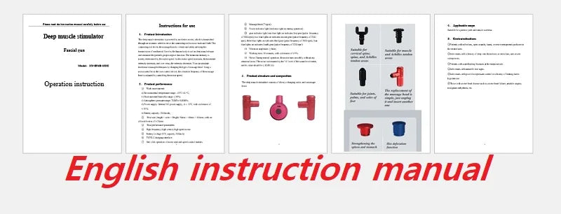 Electric massager For fitness purposes