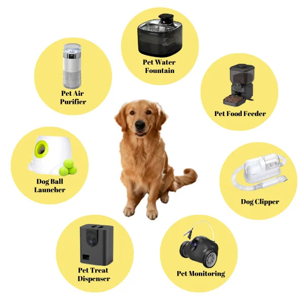 5L Pet Intelligent Feeder - App-controlled Remote Feeding Machine - Dual-bowl Automatic Feeder for Cats and Dogs Dureve