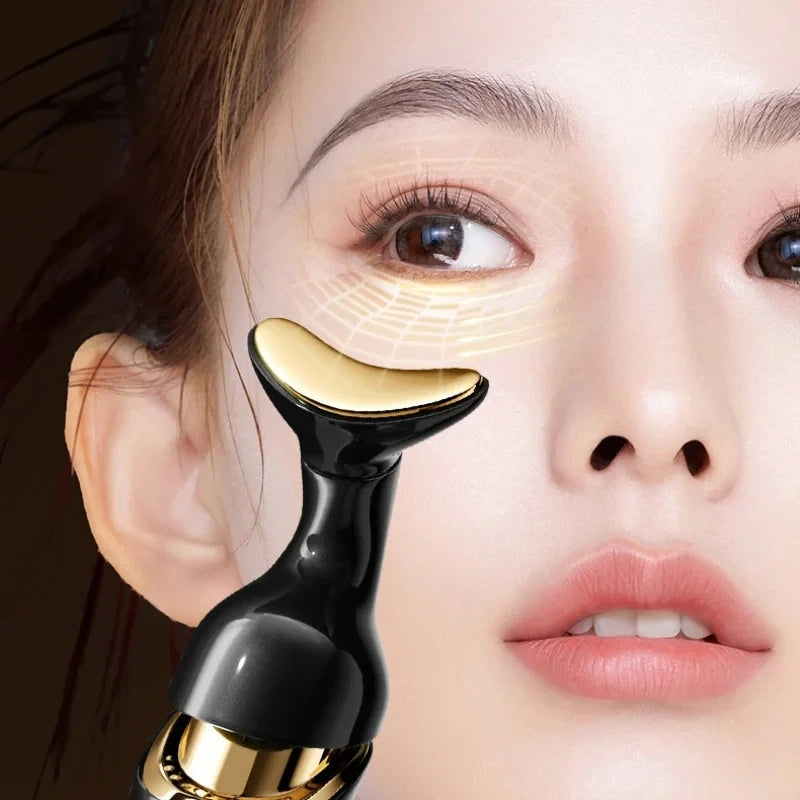 Microcurrent Facial Massager – Lift & Firm Skin, Reduce Wrinkles Face, Neck & Eye Rejuvenation