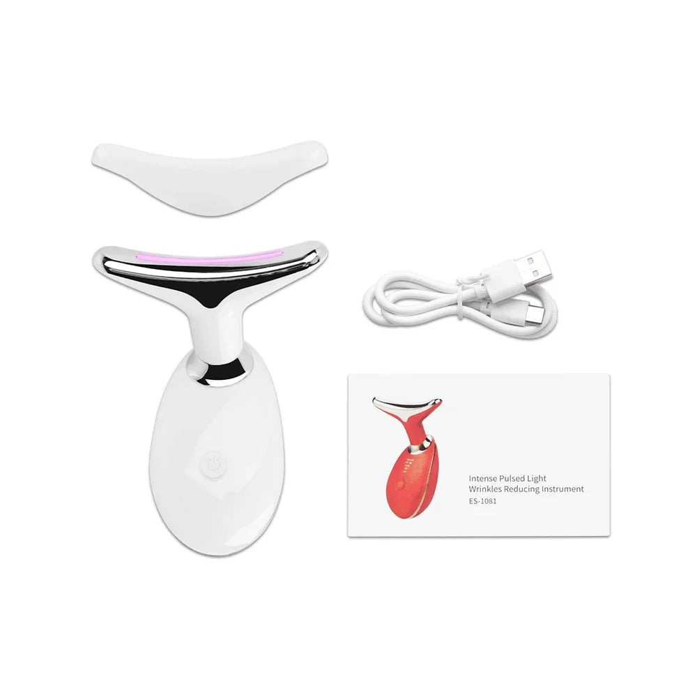 EMS Face & Neck Lift Beauty Massager with LED Therapy My Store 2
