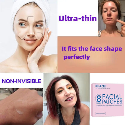 Silicone Facial Anti Wrinkle Patches Forehead  Face Smile Lines Anti-Ageing Wrinkle Prevention Face Patches Skin Care Tool
